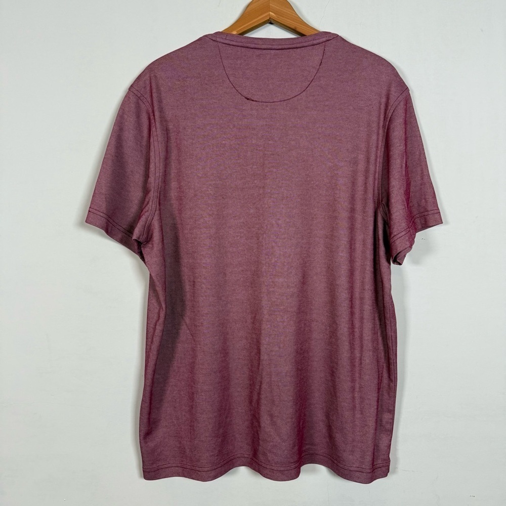 Tasso Elba Supima Cotton Short Sleeve Tee, Size L View 4